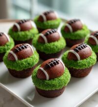 cute football desserts