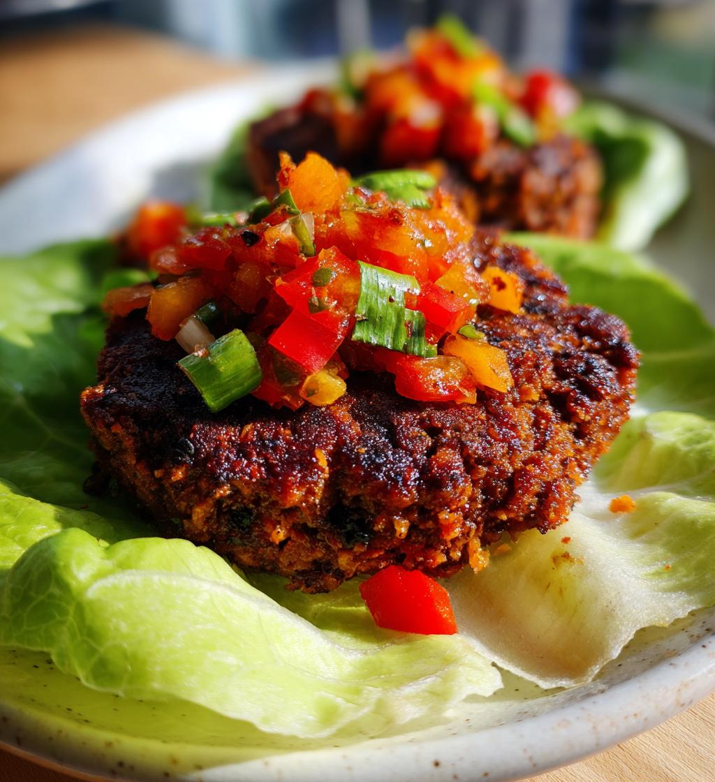 daniel fast black bean burger