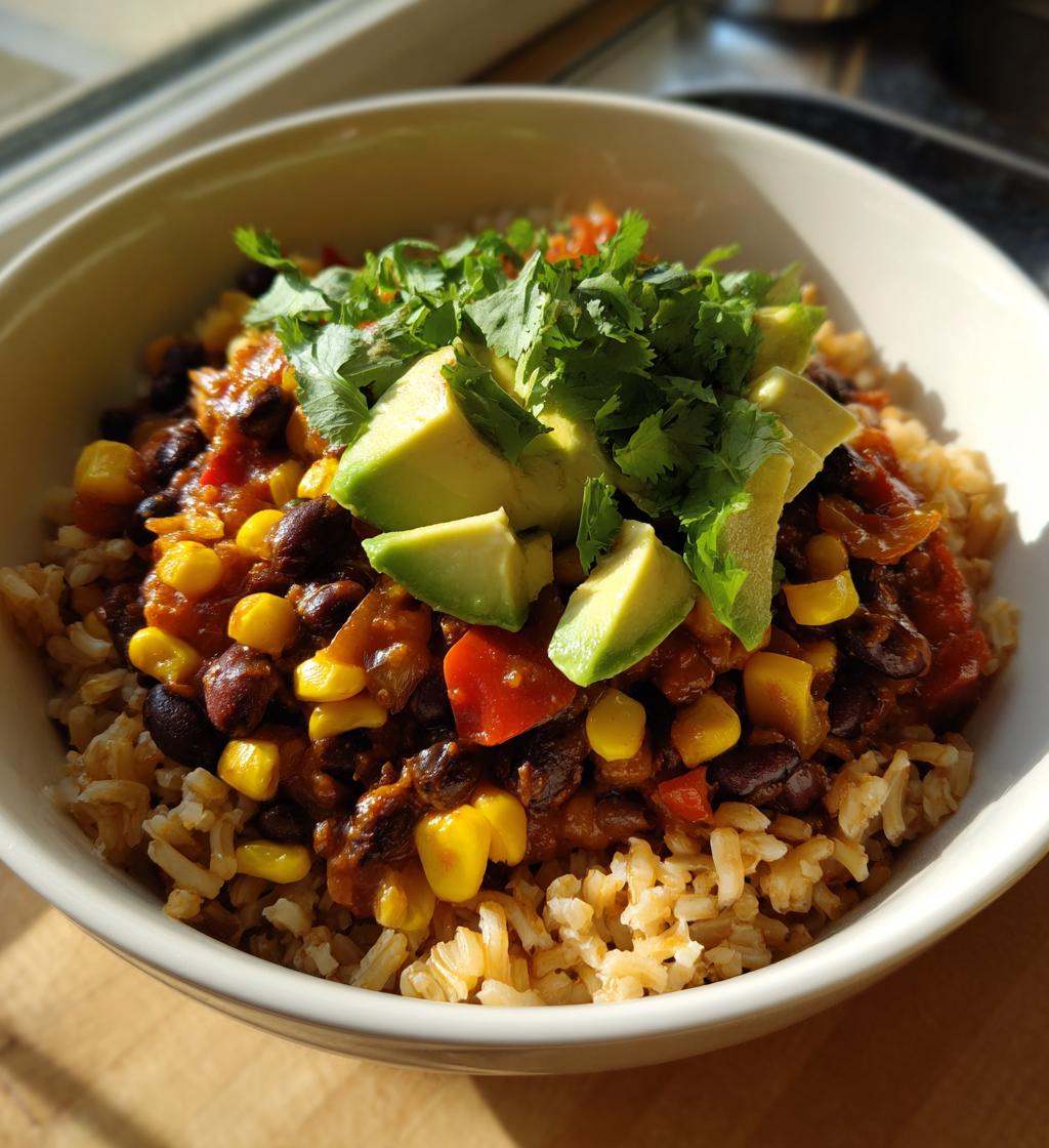 daniel fast burrito bowl