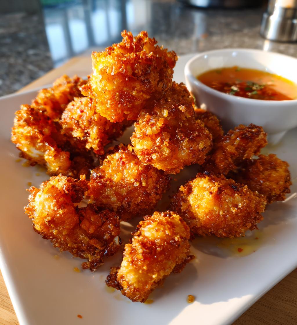 deep fried lobster bites