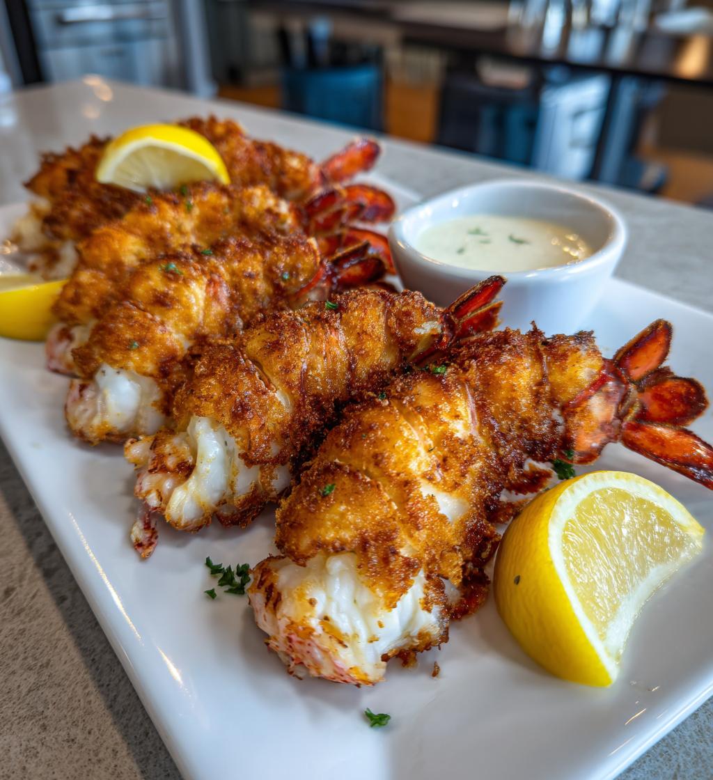 deep fried lobster tail recipe