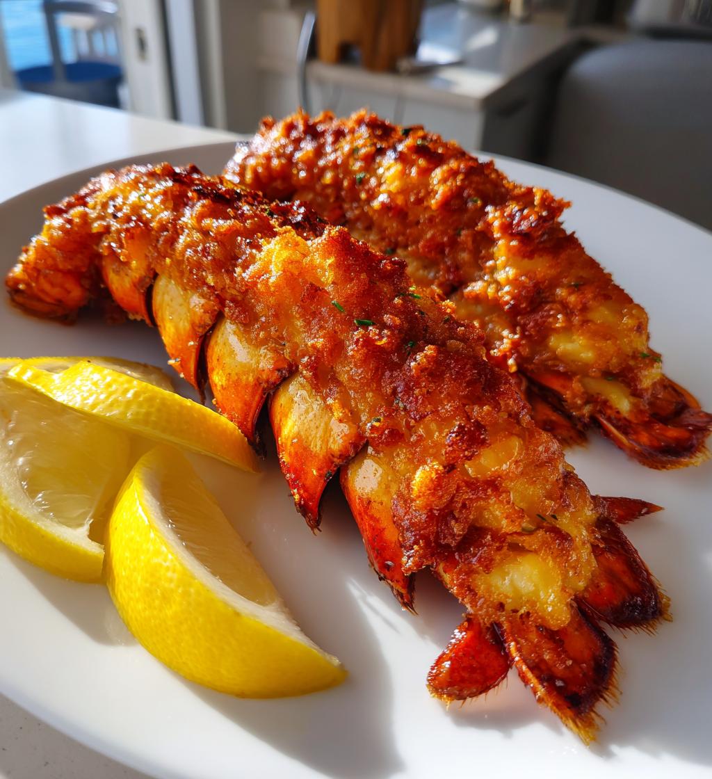 deep fried lobster tail