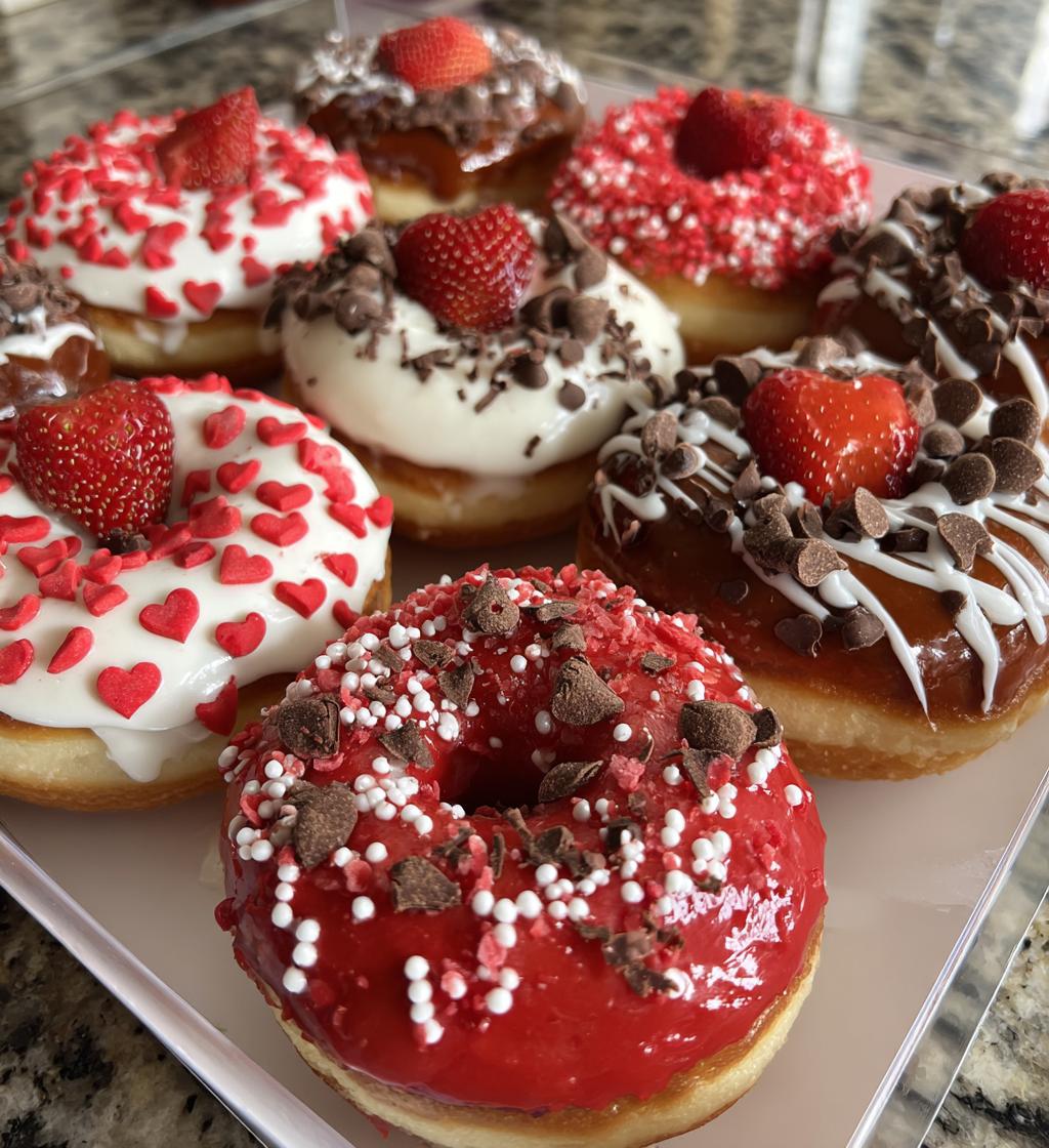 donut valentine ideas