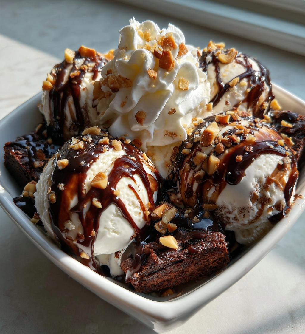 dreyers super sundae brownie bowl