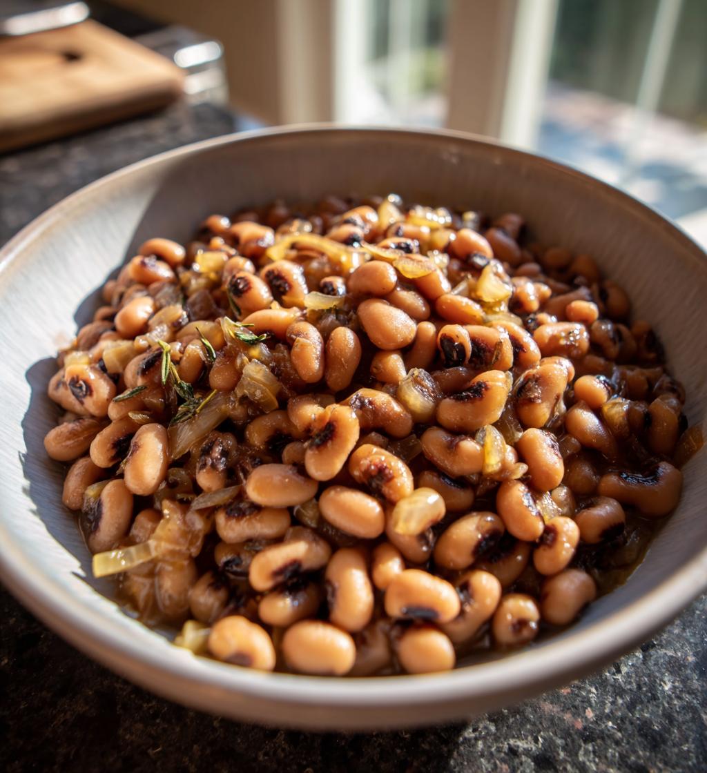 dried black eyed peas recipe