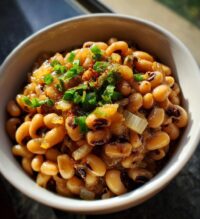 dry black eyed peas recipe