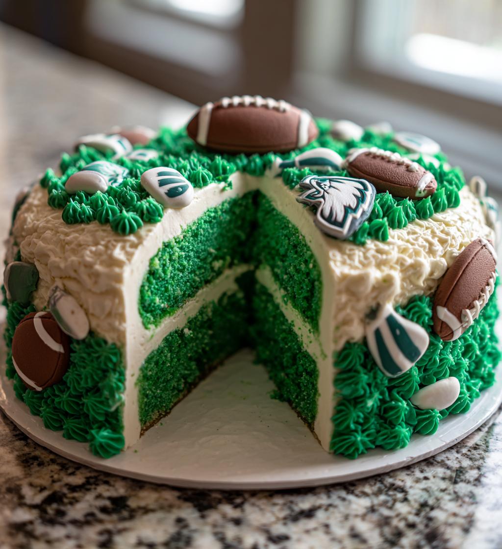 eagles football cake ideas