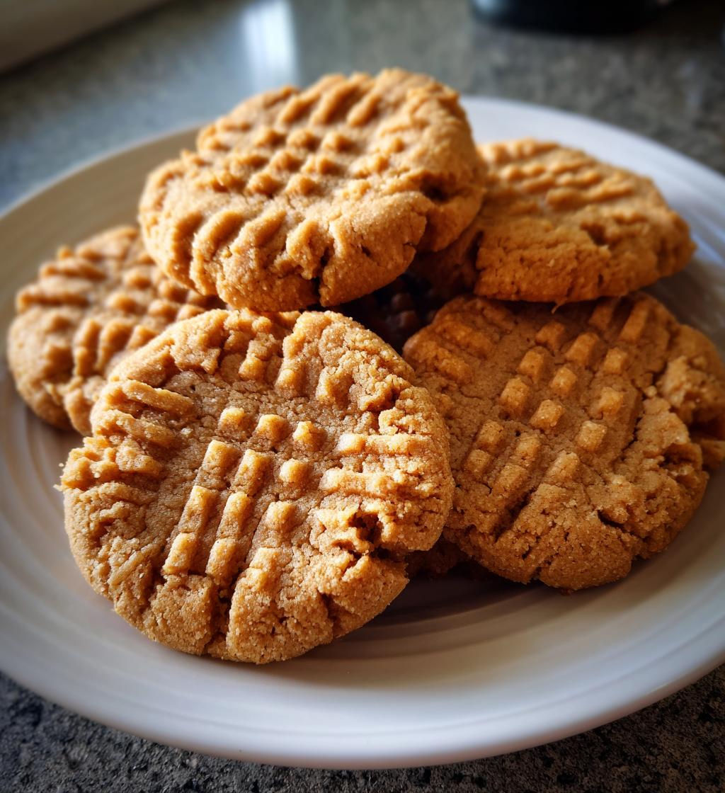 easy peanut butter cookies