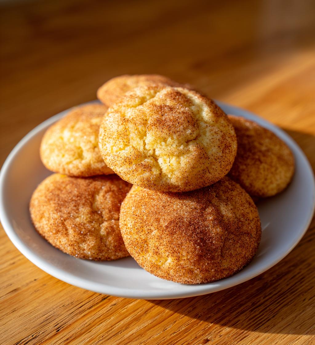 easy snickerdoodle cookies
