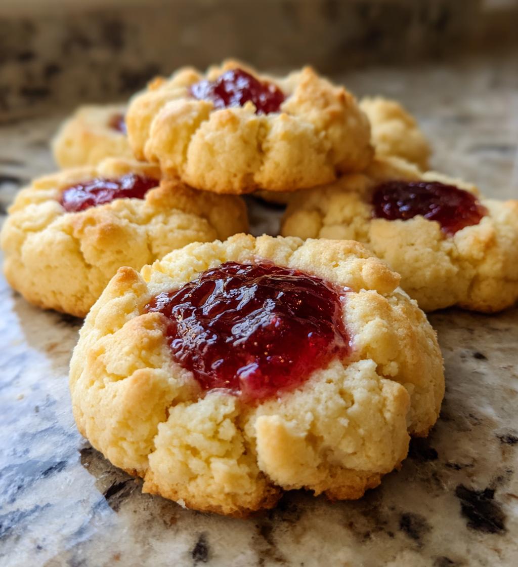 easy thumbprint cookies simple
