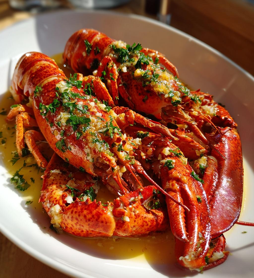 fancy lobster dinner