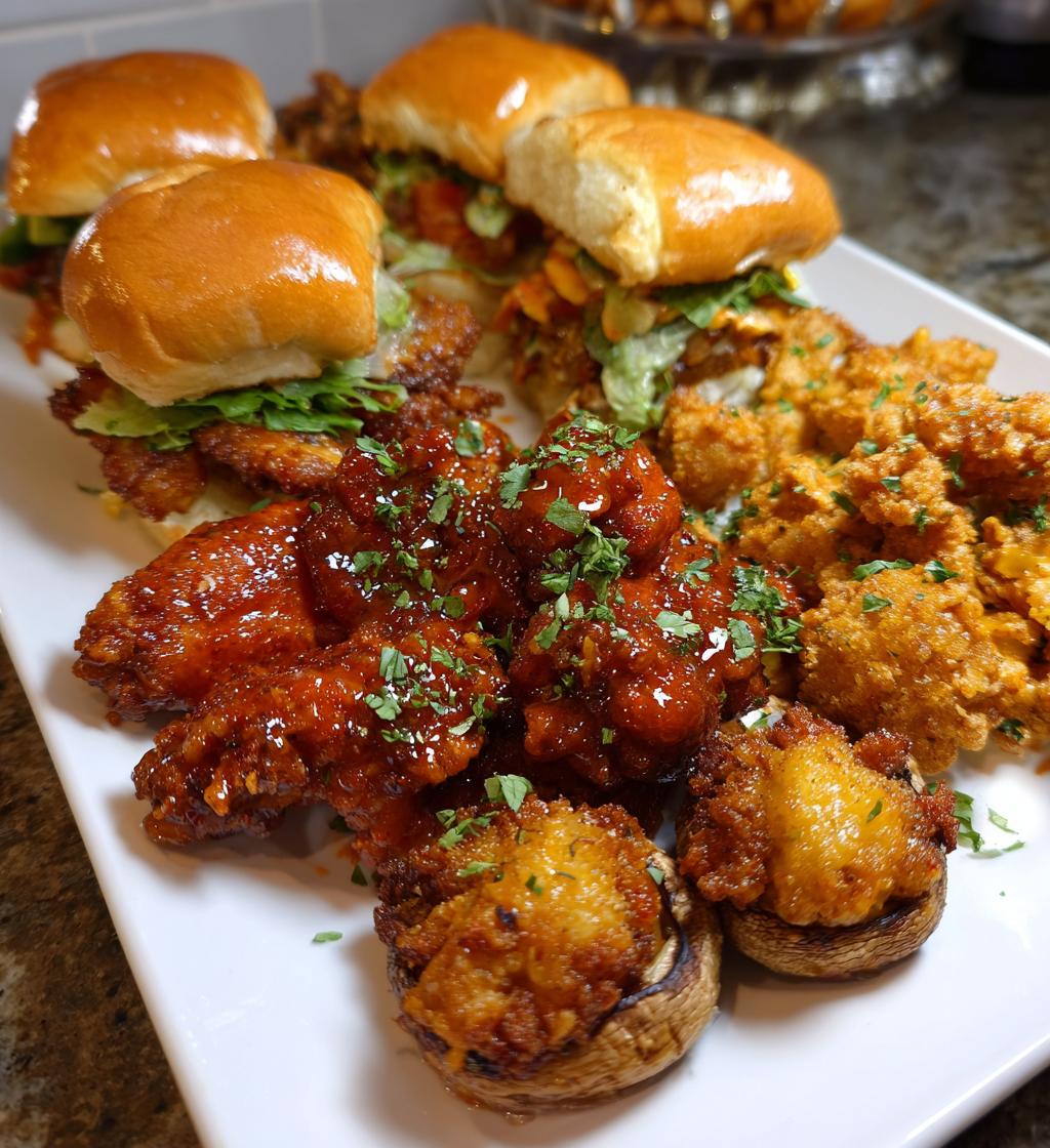 finger food football party