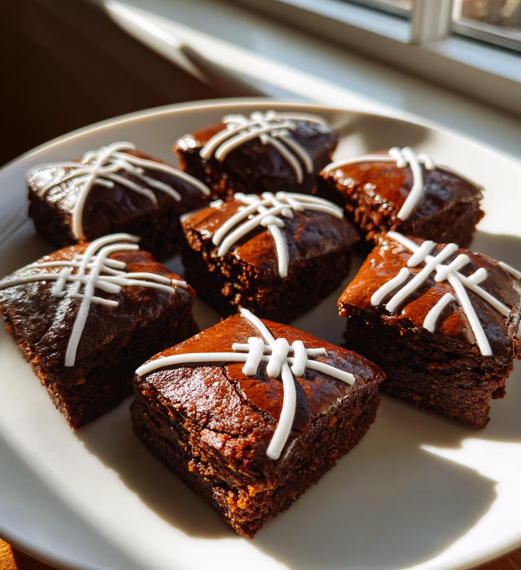 Touchdown Treat: The Ultimate Guide to Deliciously Fun Football Brownies