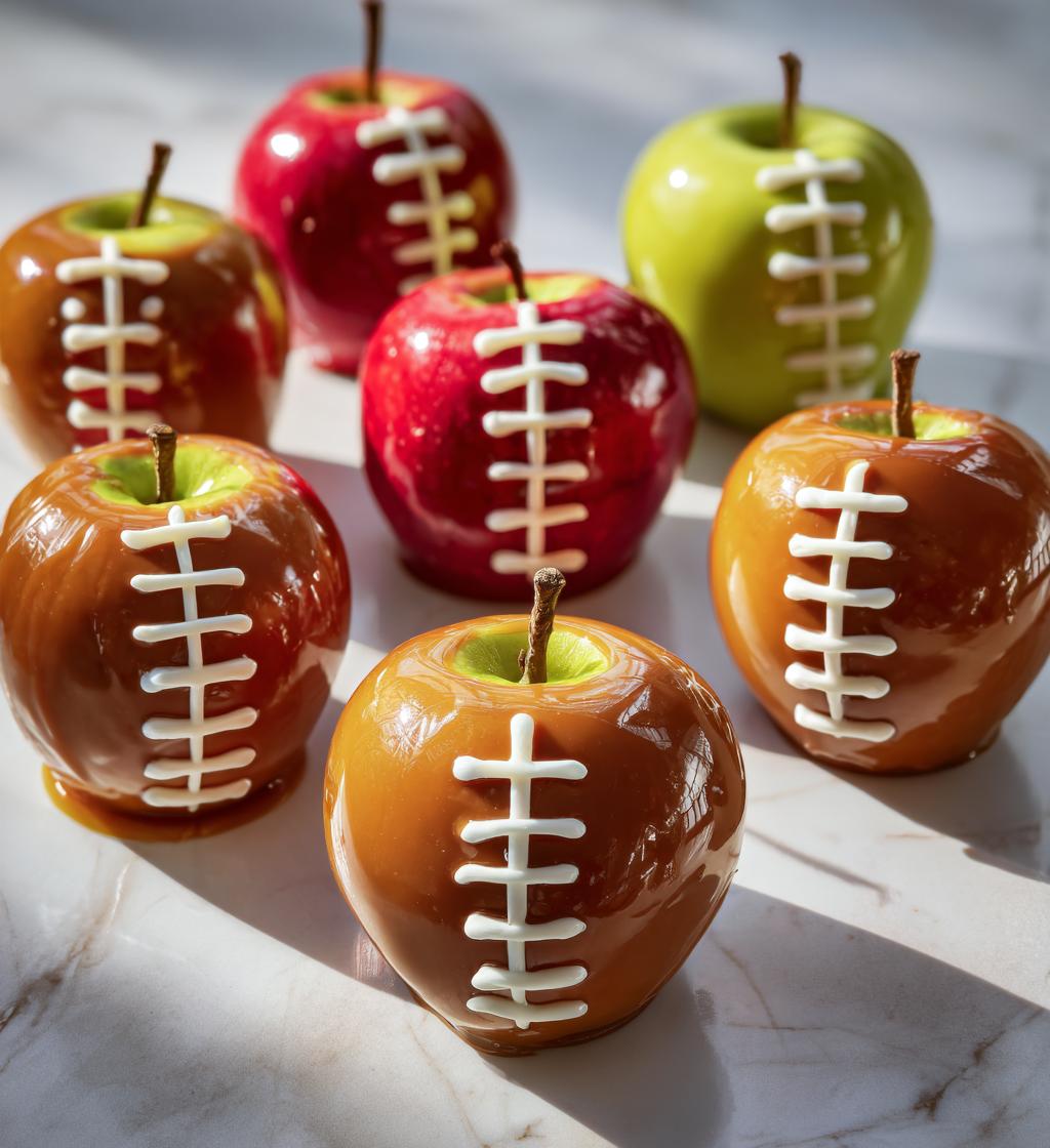 football candy apples