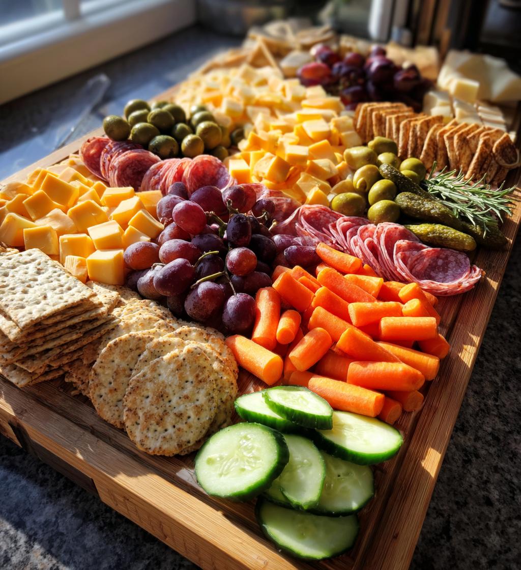 football charcuterie board ideas