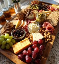 football charcuterie boards