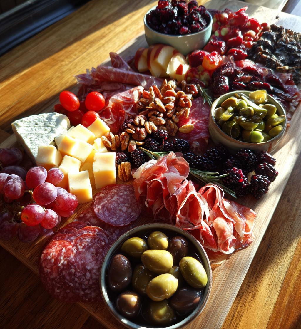 football charcuterie
