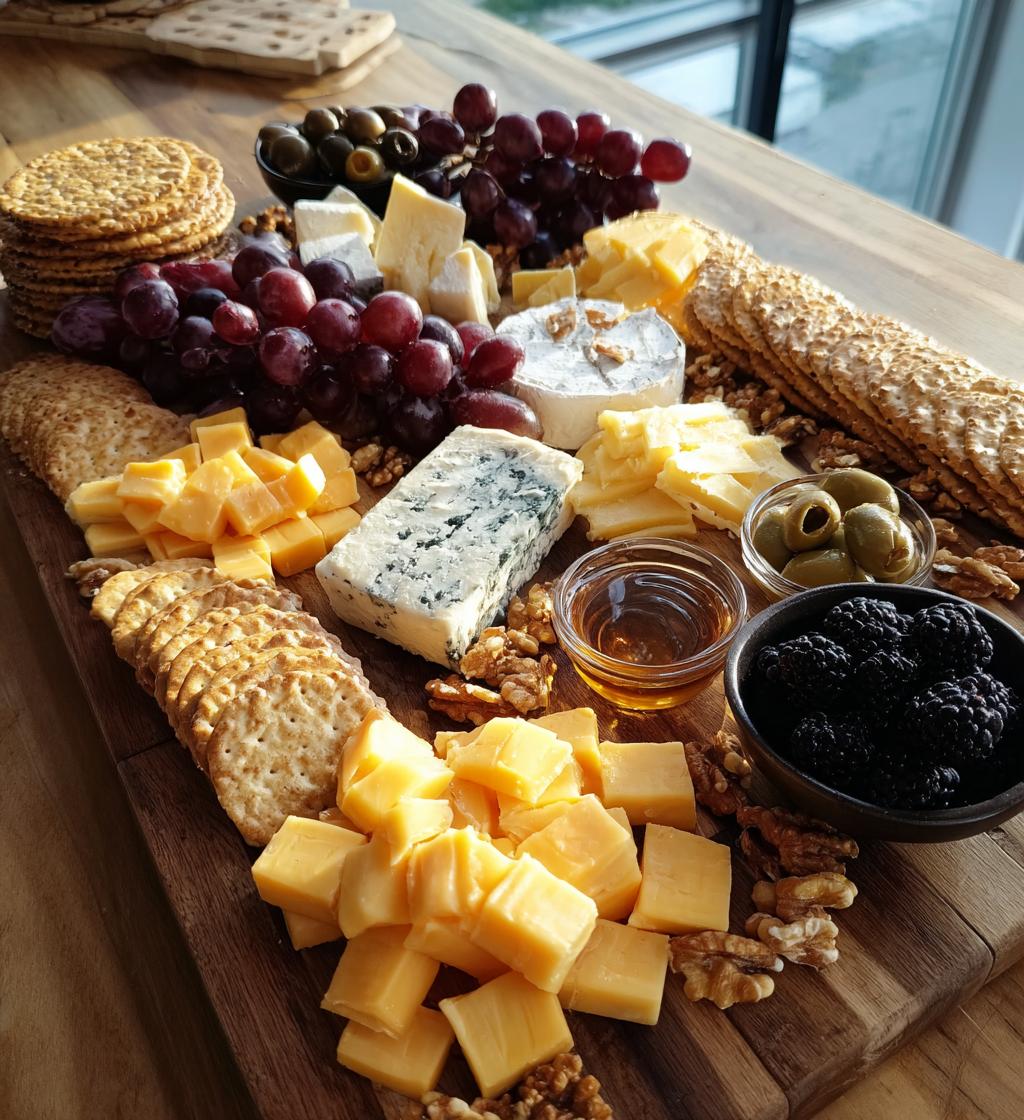 football cheese board