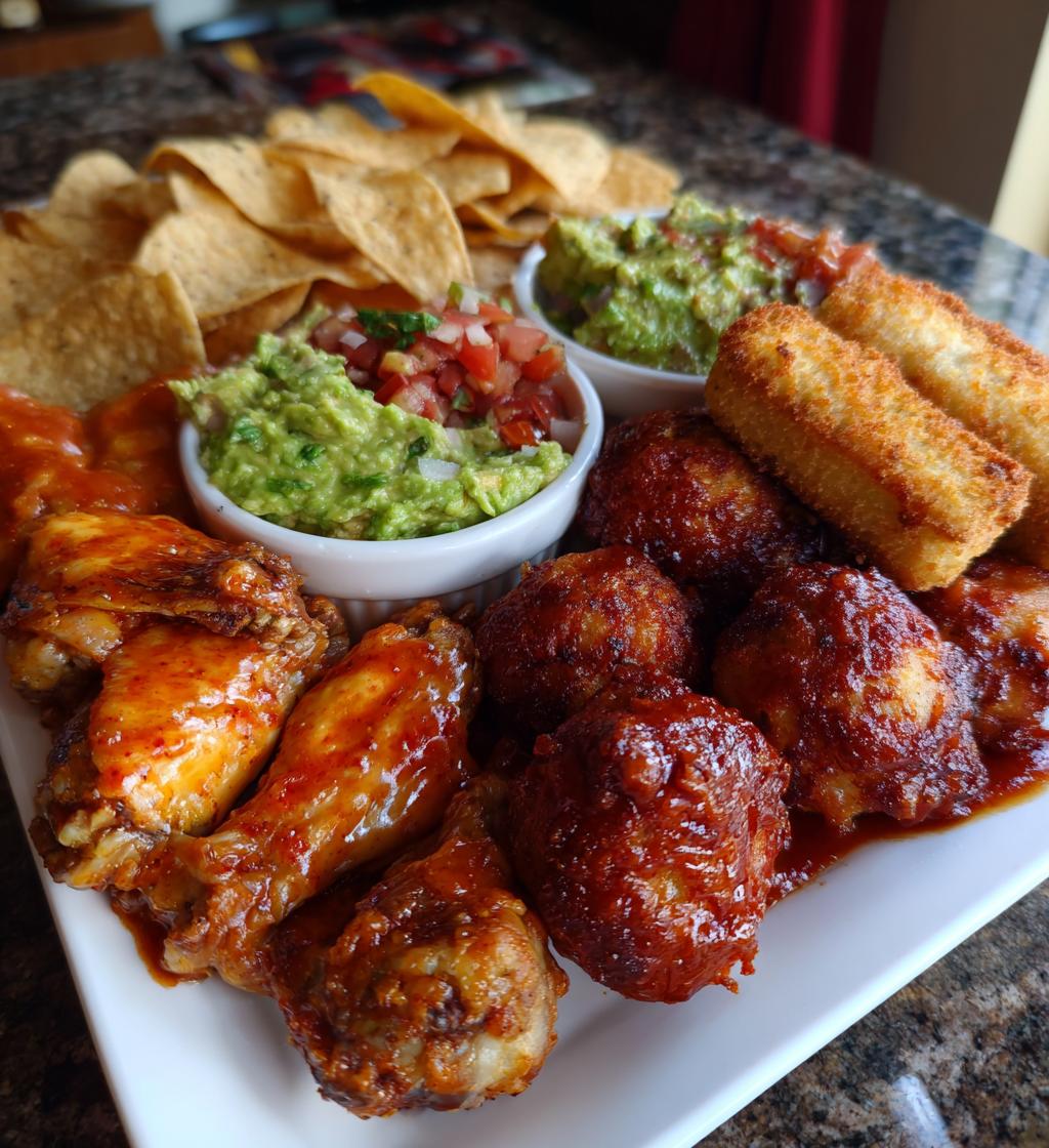 football finger foods appetizers