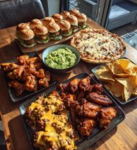football food table