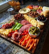 football grazing board
