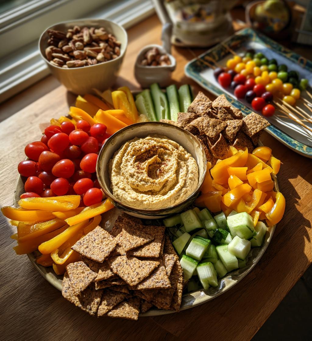 football healthy party food