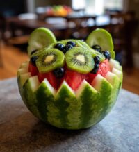 football helmet watermelon