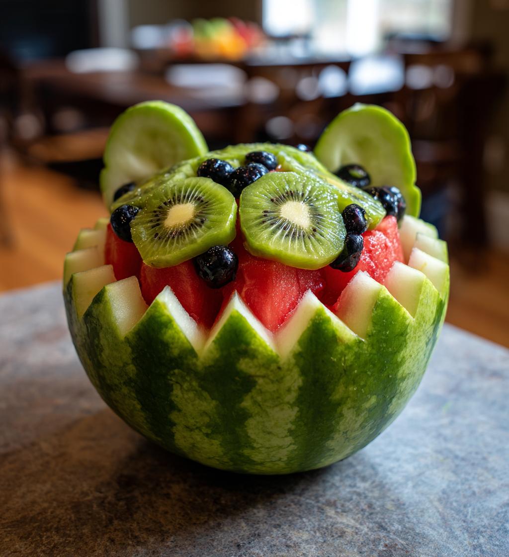 football helmet watermelon