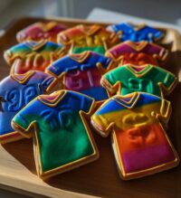 football jersey cookies