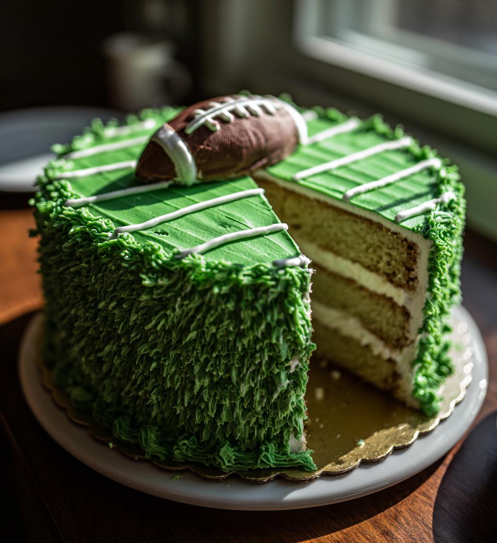 football sheet cake ideas