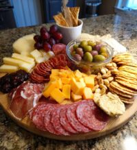 football stadium charcuterie board