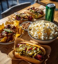 football stadium food