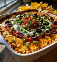 football taco dip
