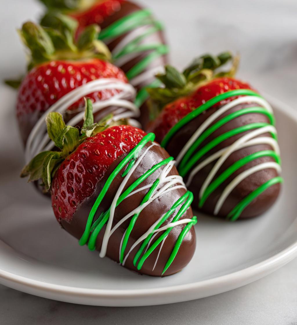 football themed chocolate covered strawberries