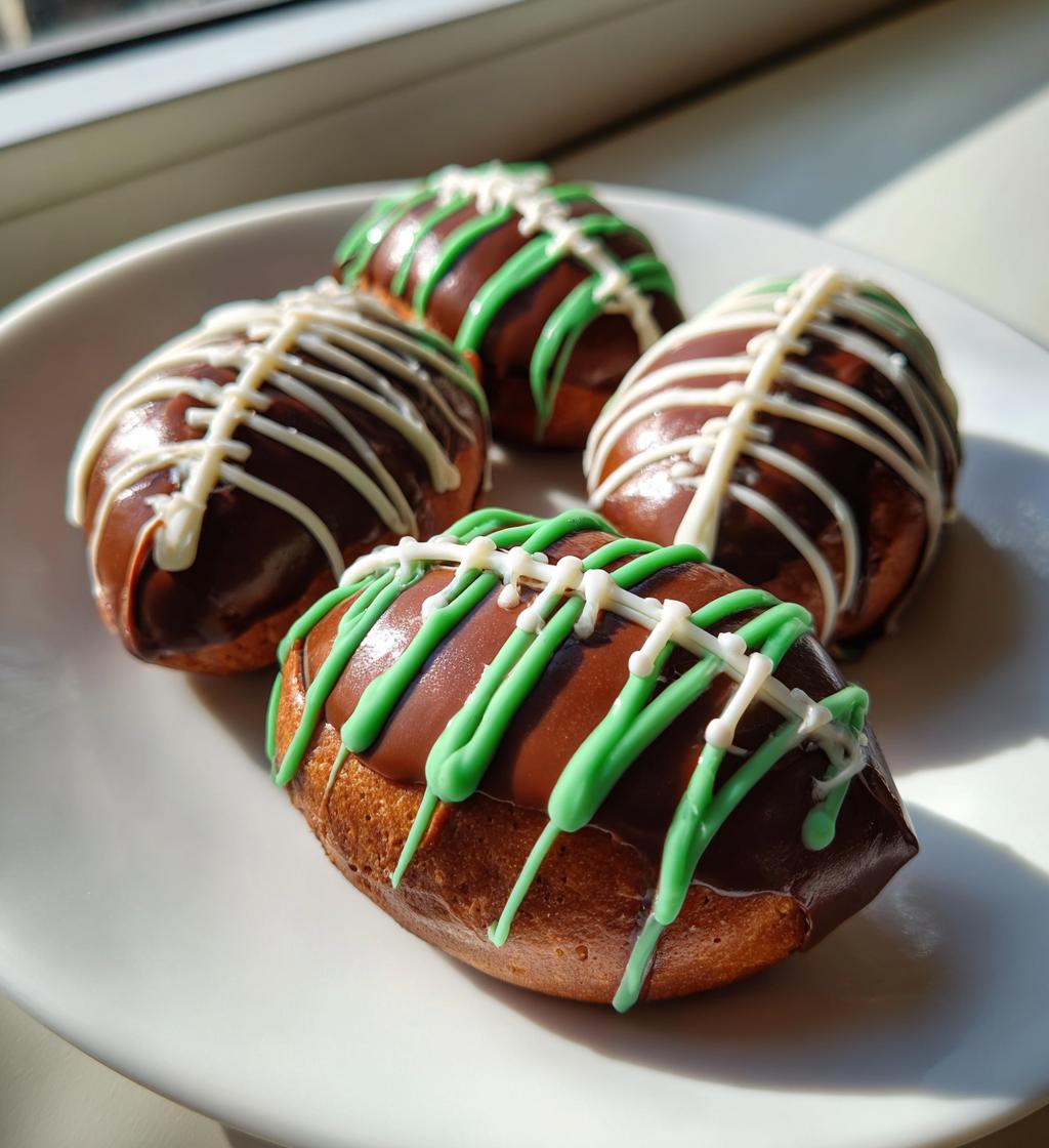 football themed treats