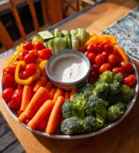 football veggie tray