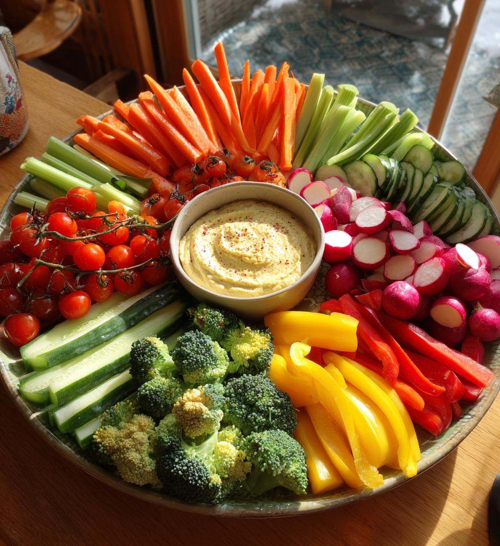 football veggie tray ideas