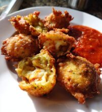 fried lobster ravioli