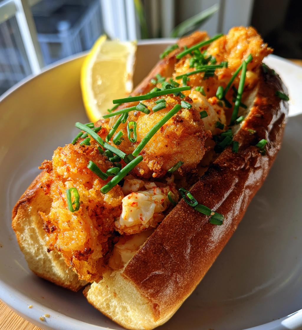 fried lobster roll