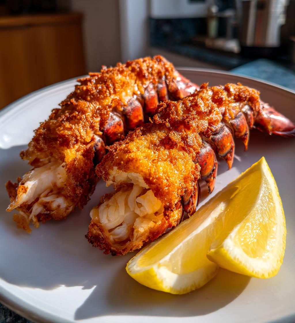 fried lobster tail