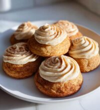 frosted snickerdoodle cookies