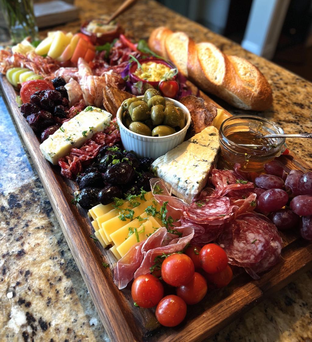 game day charcuterie board