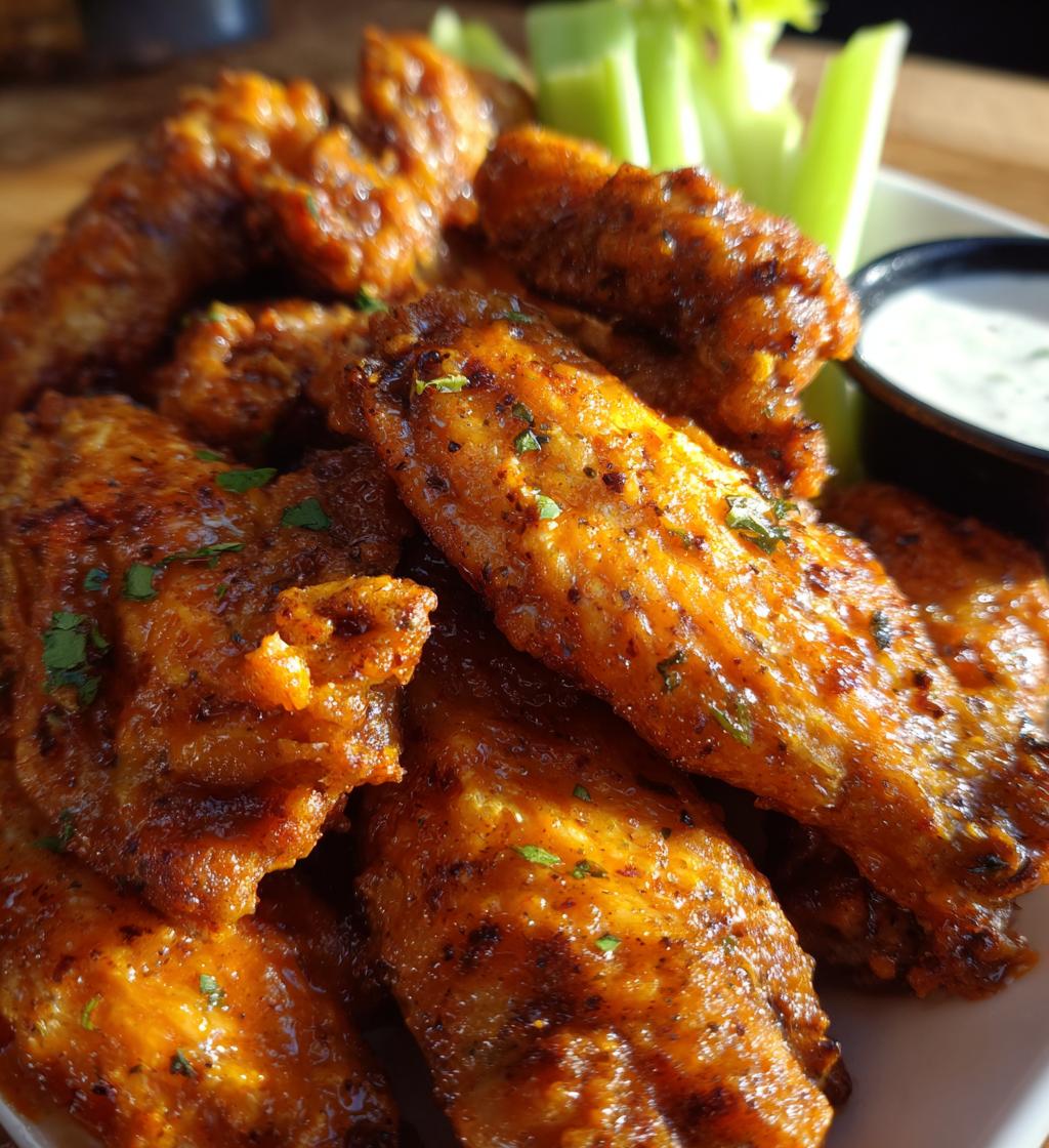 game day chicken wings