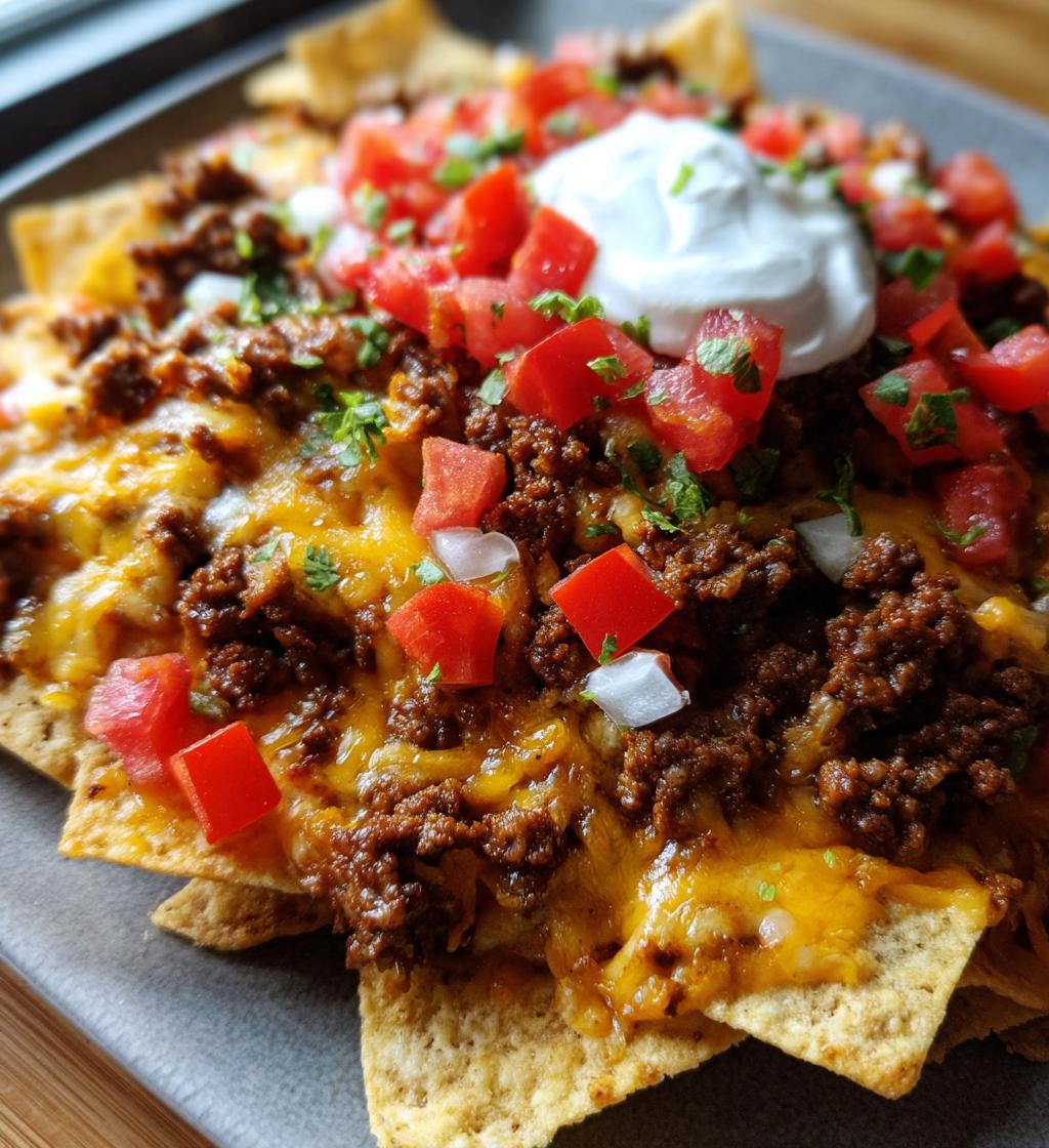 game day food with ground beef