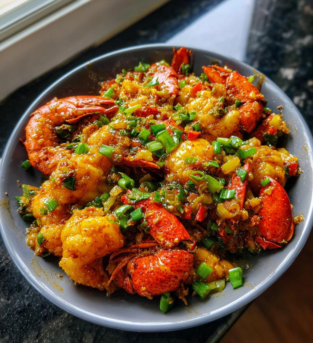 ginger lobster recipe