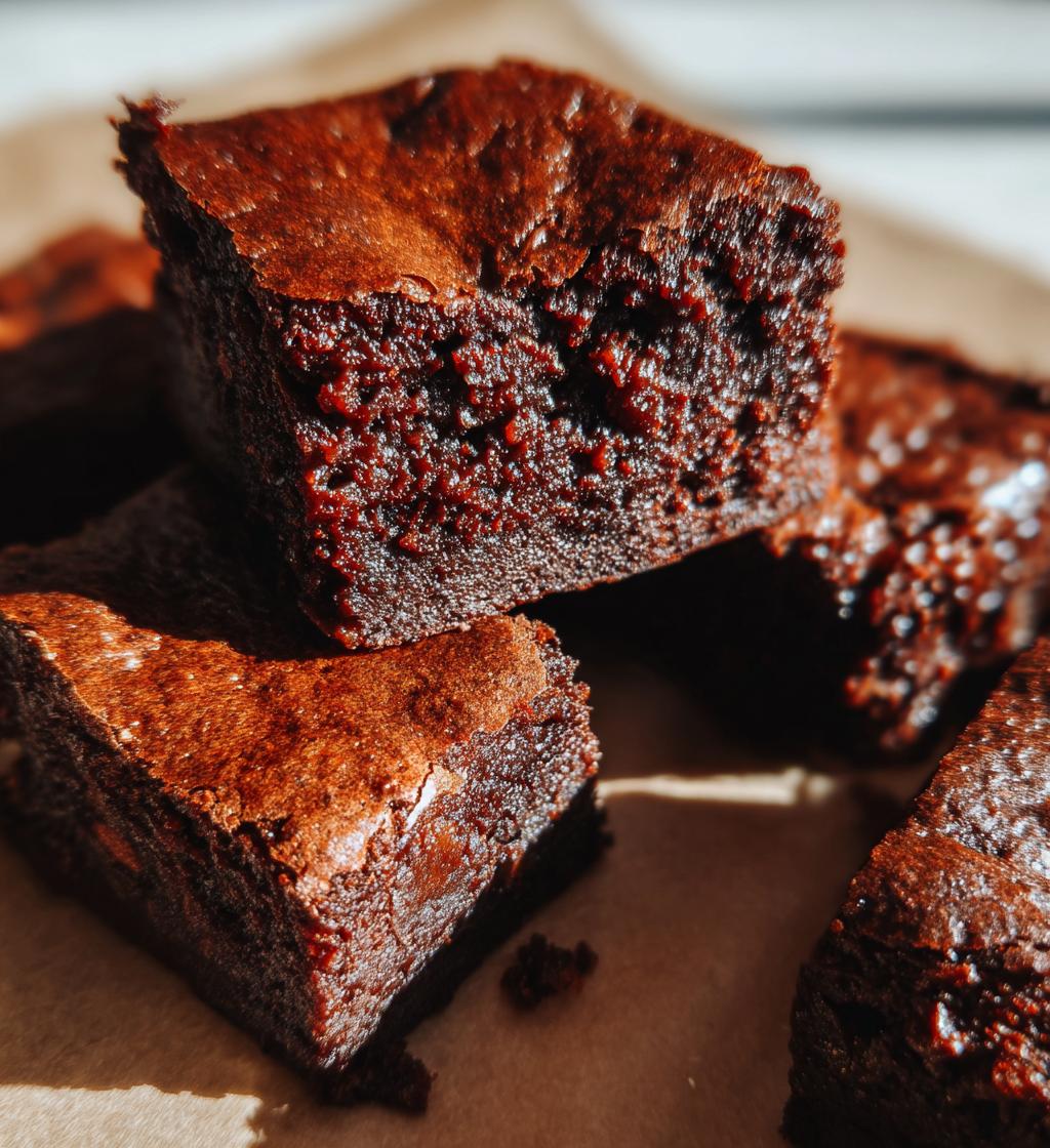 gingerbread brownies