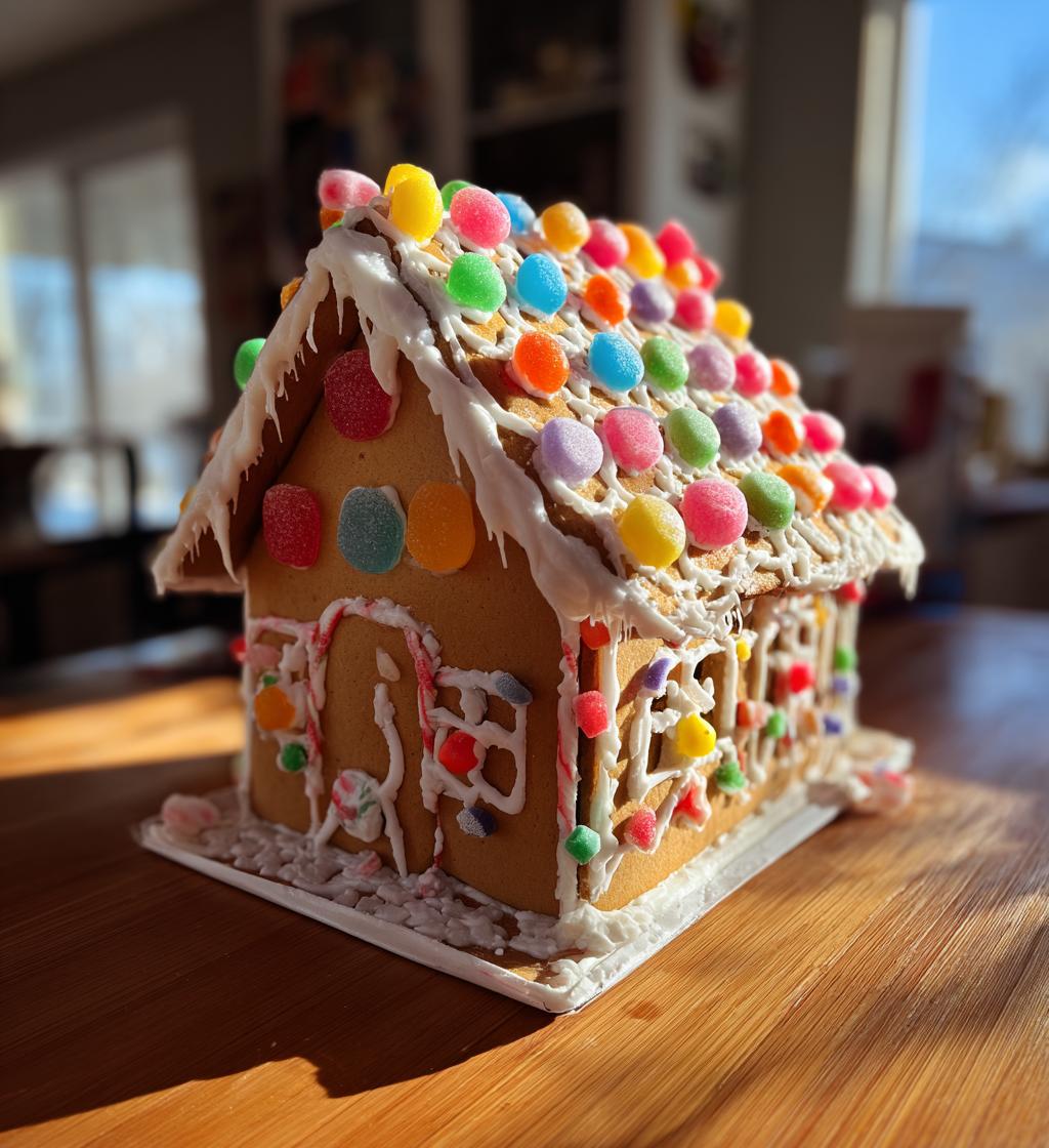 gingerbread house candy