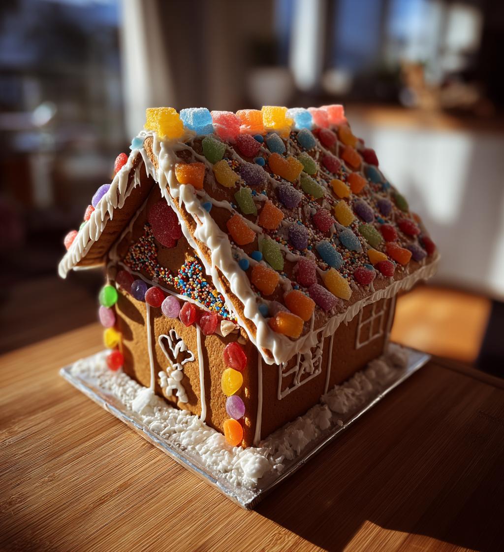 gingerbread house roof ideas