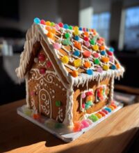 gingerbread house template