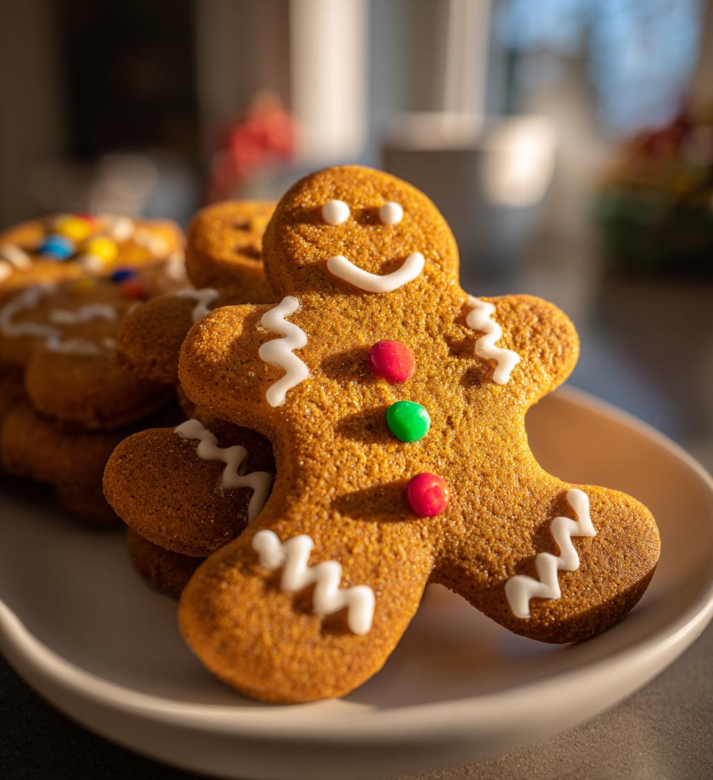 gingerbread man outline